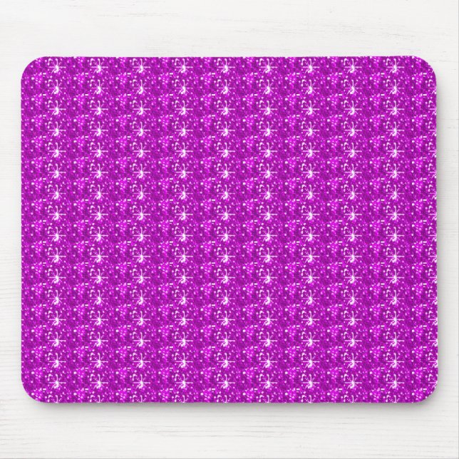 Mousepad Pink Glitter (Front)