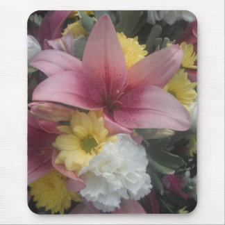 Mousepad Pink Lily Beauty