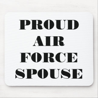Mousepad Proud Air Force Spouse