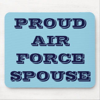 Mousepad Proud Air Force Spouse