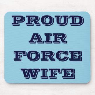 Mousepad Proud Air Force Wife