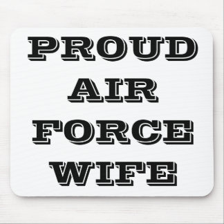 Mousepad Proud Air Force Wife