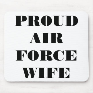 Mousepad Proud Air Force Wife