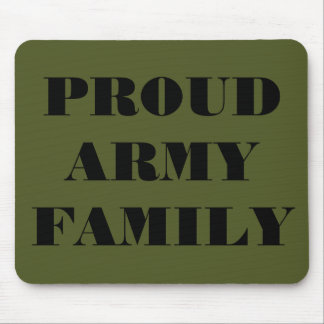 Mousepad Proud Army Family
