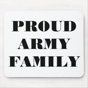 Mousepad Proud Army Family