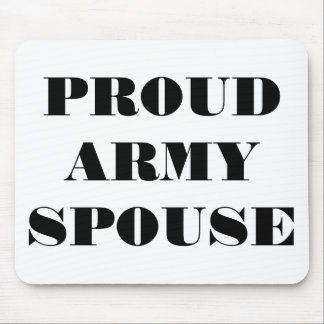 Mousepad Proud Army Spouse
