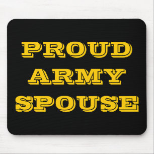 Mousepad Proud Army Spouse