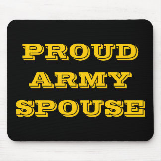 Mousepad Proud Army Spouse