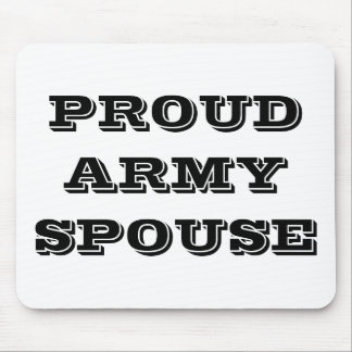 Mousepad Proud Army Spouse
