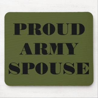 Mousepad Proud Army Spouse