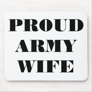 Mousepad Proud Army Wife