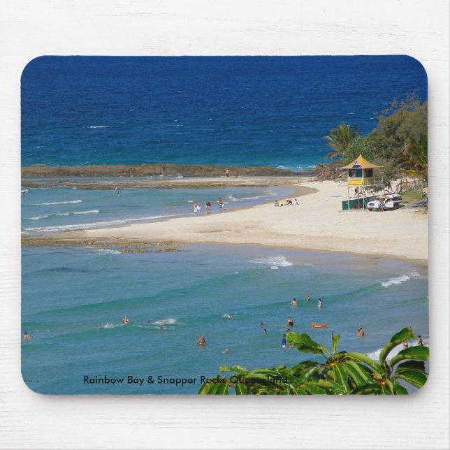 Mousepad Rainbow Bay & Snapper Rocks Queensland 2 (Front)