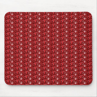Mousepad  Red Dark Glitter