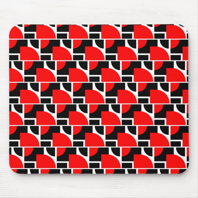Mousepad Red Pattern AAA (Front)