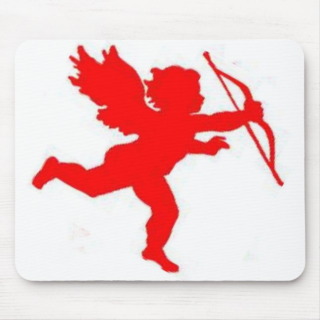 Mousepad Red Plain (Front)