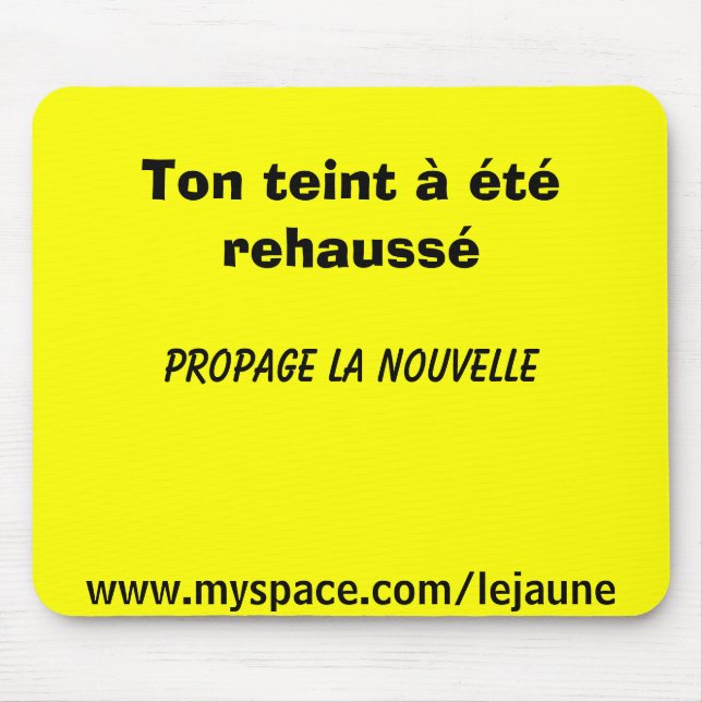 Mousepad rehaussant (Front)