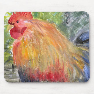 Mousepad Rooster/Chicken Art