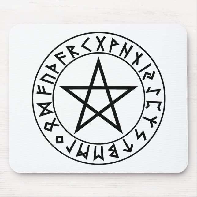 mousepad Rune Pentacle (Front)