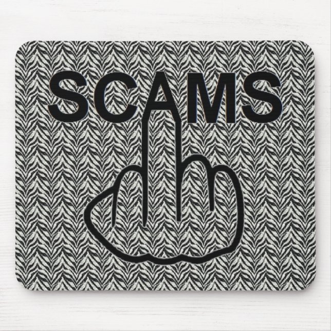 Mousepad Scams Flip (Front)
