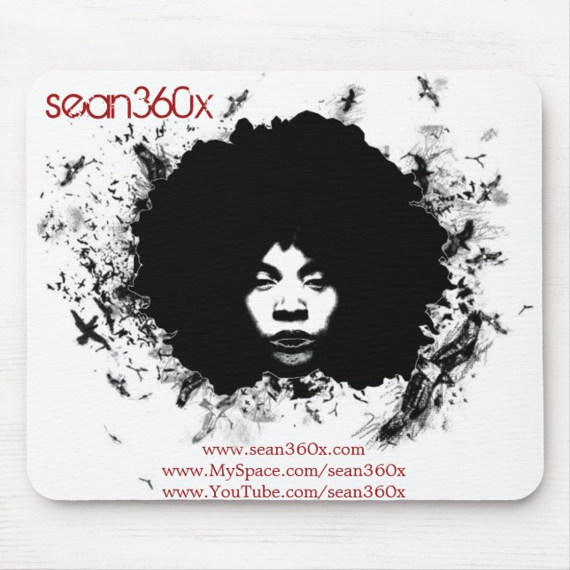 Mousepad sean360x Birds (Front)