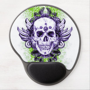 Mousepad/Skull Gel Mouse Pad