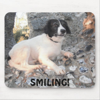 Mousepad Sprollie Visiting Castle Smiling