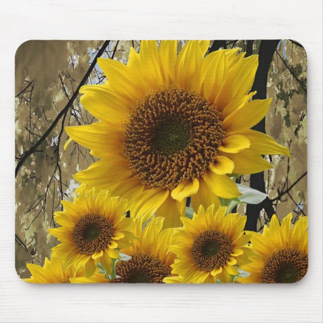 Mousepad Sunflower (Front)