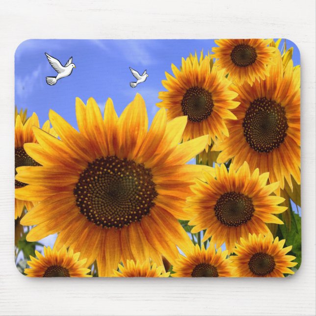 Mousepad Sunflower (Front)