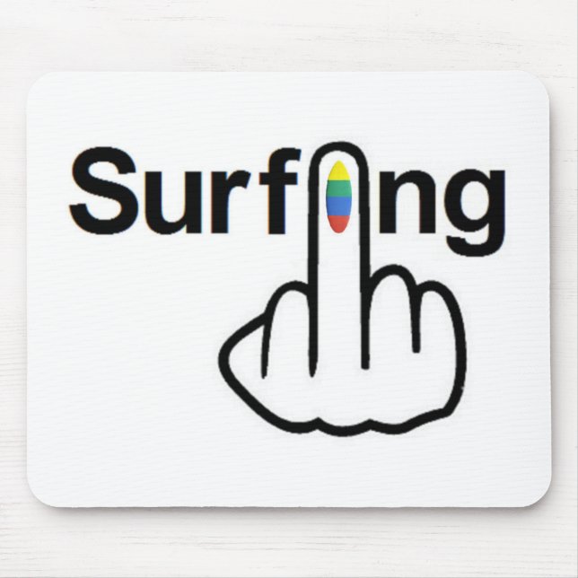 Mousepad Surfing Flip (Front)