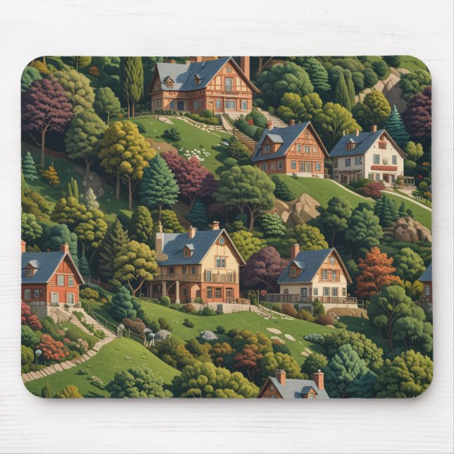 Mousepad(The House Like a Picture) Mouse Pad (Front)