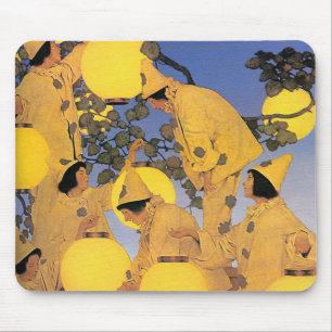 Mousepad: The Lantern Bearers - Maxfield Parrish Mouse Pad