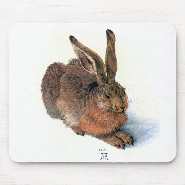 Mousepad:  The Rabbit Mouse Pad (Front)