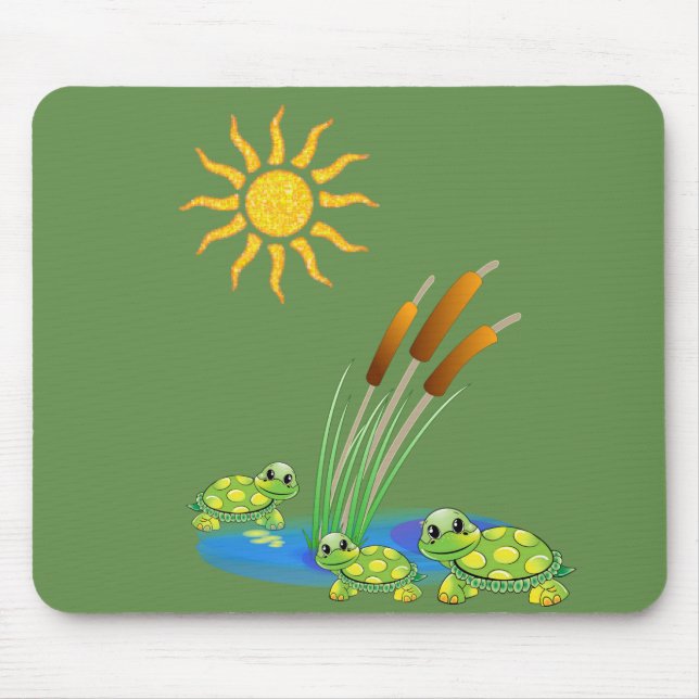 Mousepad Turtle (Front)