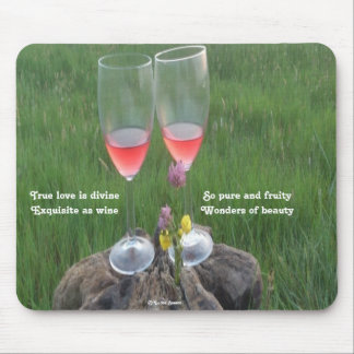 Mousepad Wine Poem By Ladee Basset