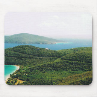 Mousepad with a Saint Thomas Island Scene