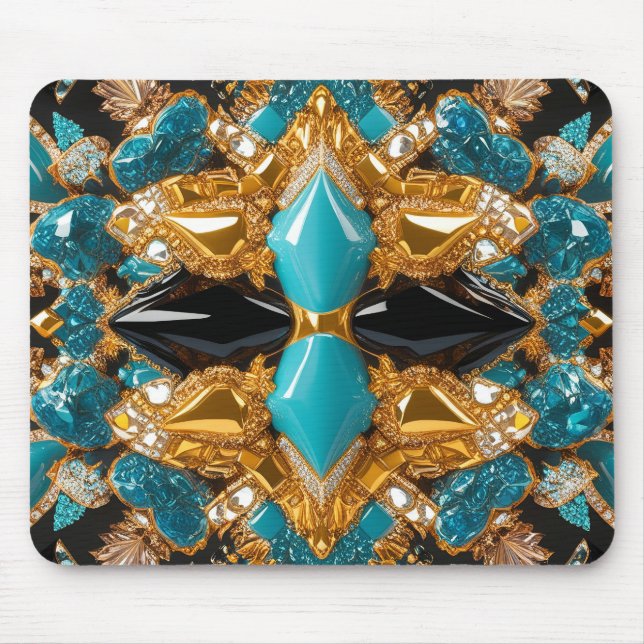 Mousepad with Bahamas Colors Design (Front)