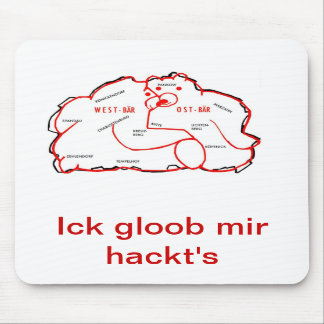 Mousepad with Berlin motif