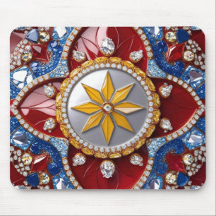 Mousepad with Colombian Colors Design