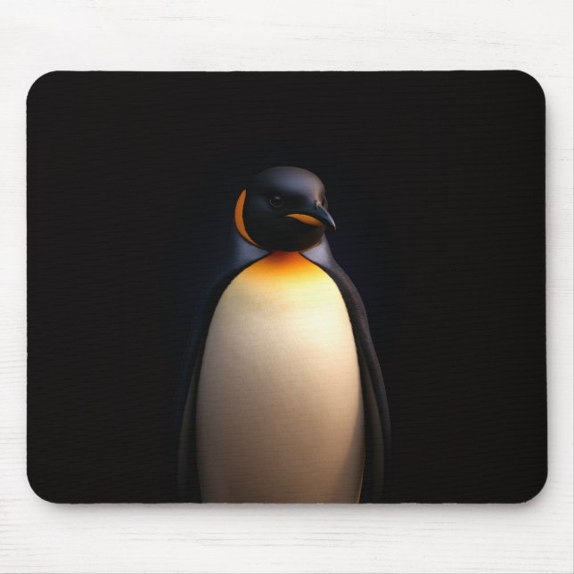 Mousepad with Emperor Penguin (Front)