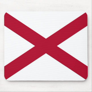 Mousepad with Flag of Alabama State - USA