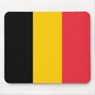 Mousepad with Flag of Belgium