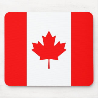 Mousepad with Flag of Canada