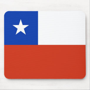 Mousepad with Flag of Chile