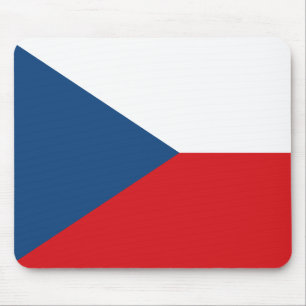 Mousepad with Flag of Czechia