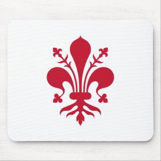 Mousepad with Flag of Florence, Tuscany