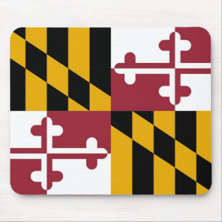 Mousepad with Flag of Maryland State - USA