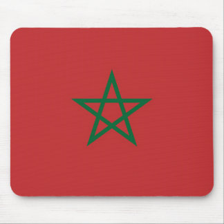 Mousepad with Flag of Morocco