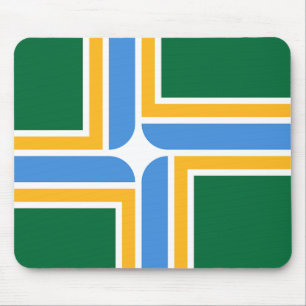 Mousepad with Flag of Portland, Oregon