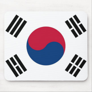 Mousepad with Flag of South Korea