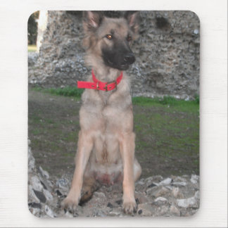 Mousepad With German Shepherd